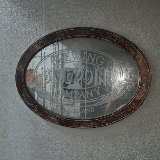 Blue Point Brewing Company Mirror - 23.5 in long