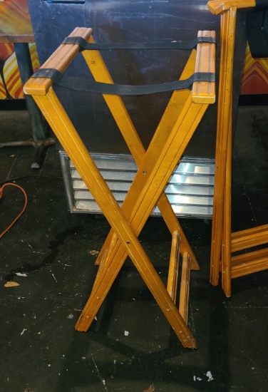 Foldable Serving Tray Stand