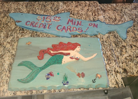 Shark and Mermaid - DÃ©cor lot