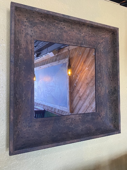 40 x 40" large decorative mirror