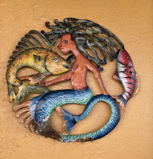24 inch metal decor