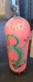 Hand painted Dive Tank