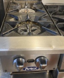 Atosa two burner countertop range