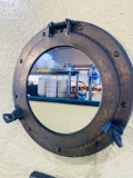 inch porthole brass mirrors