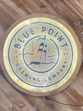 24 inch blue point brewing Company illuminated sign