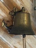 Antique brass nautical bells