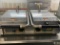 Countertop stainless steel double flat top Panini grill