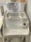 17 inch stainless steel bar wash sink with blender station