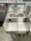 Supreme metal stainless steel bar wash sink with blender station