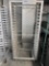 Horizontal sheet pan rack