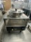 Countertop, hot food, warmer Set Up for soups, and sausages