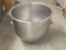 80 quart stainless steel dough, mixer bowl