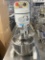 22 Quart countertop dough, mixer with stainless steel bolt safety guard and timer unit works on thre