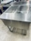 Two  hole stainless steel gas steam table 