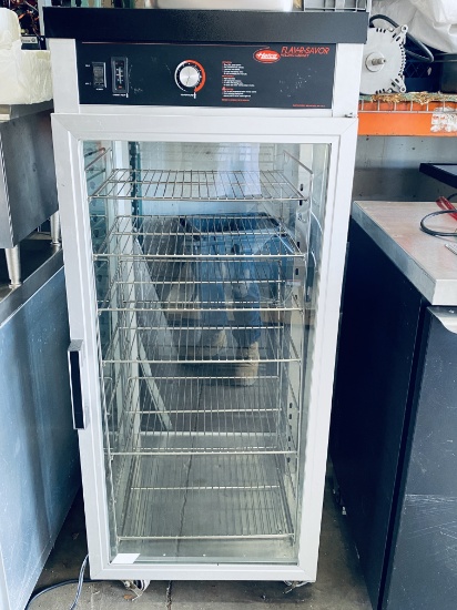 Full size Hatco Flavor-Savor Holding cabinet model PFST-1X with temperature control and four full gl