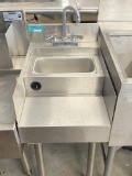 Supreme metal stainless steel bar wash sink with blender station