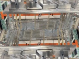 48 inch stainless steel top rolling Metro car