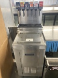 Six flavor soda system with dispenser ice, Ben box rack pumps, and carbonator