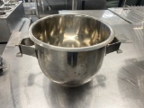 Globe 12 quart stainless steel dough, mixer bowl