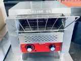 Avantco T140 commercial 10 in wide conveyor Toaster can toast up to 300 bread or bagel slices per ho