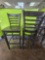 Ladder Back Solid Wood Commercial Bar Stools