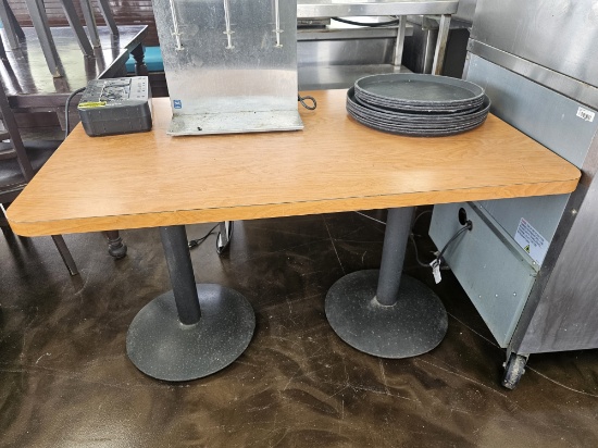 48" x 30" Six Top Table