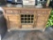 Wooden Side Stand with drawers and doors - 18 x 63 in