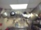 Large S/S Pot Rack with (7) Stock Pots