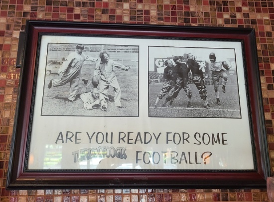 Three Stooges - Are you ready for some Football? - Framed Photos