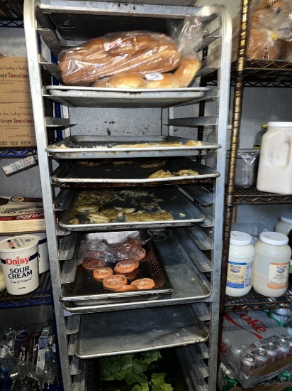 Rolling Sheet Pan Rack