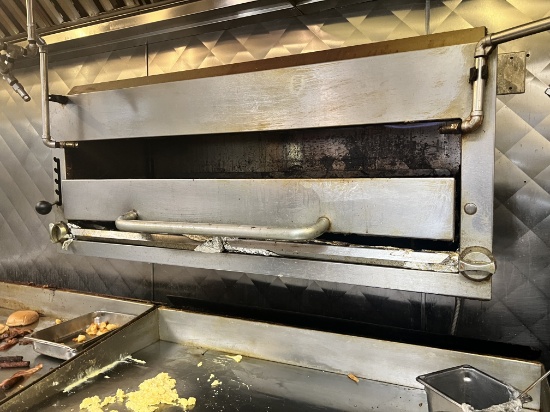 48 in Cheese melter