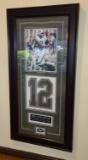 Joe Namath - NY Jets - Framed Photo Shadowbox - 17 x 34 in