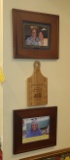Celebrity Framed Photos - Some Signed - Paula Dean, Paz Champion Boxer and more