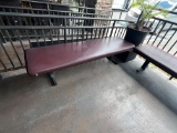 Upholstered bench -72 x 20 in