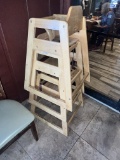 wooden high chairs