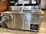 Self Contained Dipping Cabinet with Raised Rail - 54 in