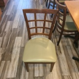 Solid Wood Chairs with Cushion
