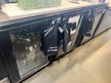 3 Glass Door Reach in S/Cooler by True -90 in Length