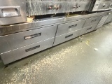 96 in Stainless Steel Chef table - no operating - self contained