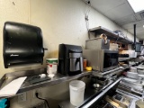 Stainless Steel overshelf - 60 in (no contents)