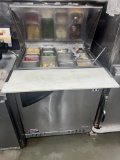 27 in Prep Table with mega top and poly cutting board - Turbo Air - TST-28-SD-18 N