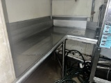 Dirty and Clean tables for dishwasher and sprayer