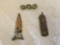 1 B.C.-2 A.D. Bronze Celtic Strap Ends & Belt Décor