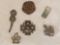 1,450-1,500 - Tudor Rose Templar Pilgrim Badge & Clothing Hooks