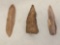 France - Chert Spear Head & Chert Knife Blade