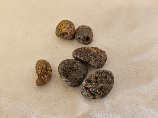 Ancient Celtic Amber Beads