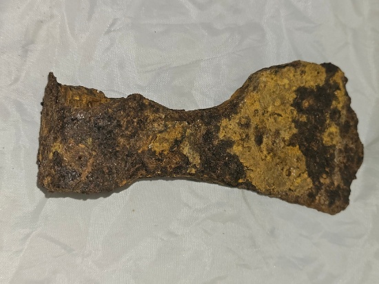 900 A.D. Northeast England - Anglo-Saxon Iron (pole-shaft) Ax Head