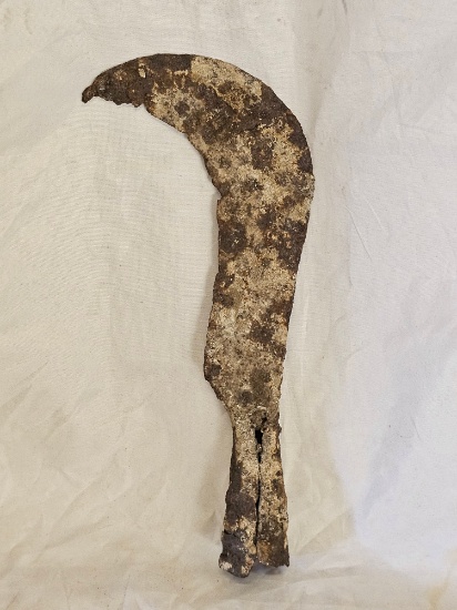 1,200 A.D. Frisia - Iron (pole-shaft) Sickle