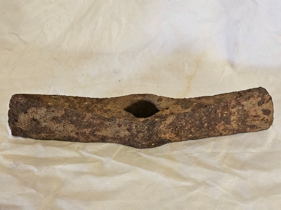 200 A.D. Romania - Sarmatian Iron (pole-shaft) Double Blade Ax Head