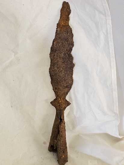 1,000 B.C. France - Iron Frankish (pole-shaft) Pike/Spear Head